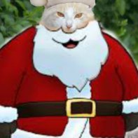 Santa Claws: Meow, meow, meow!